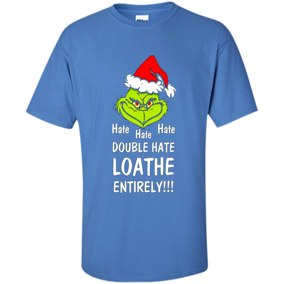 Mr Grinch hate hate hate double hate loathe entirely sweater PINGPONG
