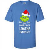 Mr Grinch hate hate hate double hate loathe entirely sweater PINGPONG