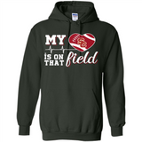 USC Trojans Football My Heart is on that Field - Hoodie