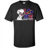 Snoopy loves NBA Cleveland Cavaliers - Shirt