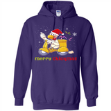 Funny Santa Christmas Chicken Shirt - Merry Chickmas - Hoodie