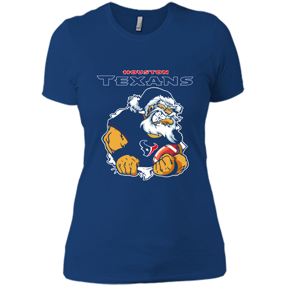 Grumpy Santa Claus Houston Texans Football Team PINGPONG
