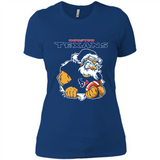 Grumpy Santa Claus Houston Texans Football Team PINGPONG