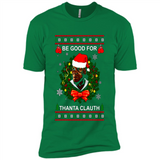 Mike Tyson Thanta Clauth Santa Claus Christmas sweater PINGPONG