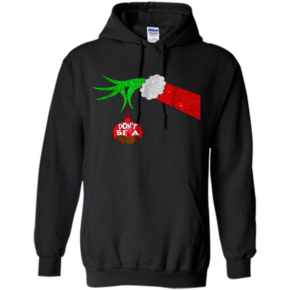 GRINCH HAND HOLDING CHRISTMAS ORNAMENT - DON'T BE A GRINCH PINGPONG