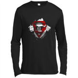 Brooklyn Nets And Superman Fans - Canvas Long Sleeve T-Shirt
