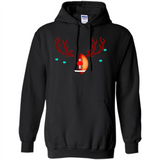 Football Christmas Shirt Reindeer Christmas Football Funny - Hoodie