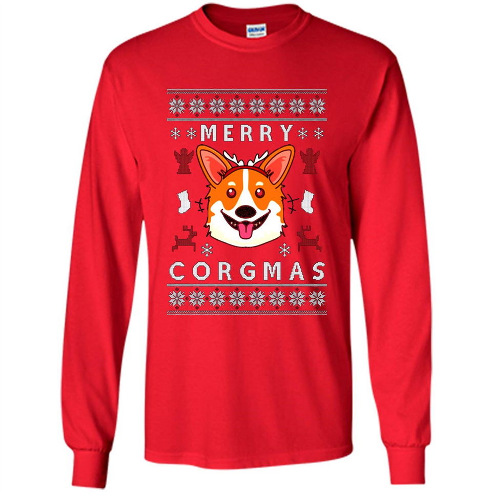 Merry Corgmas Christmas Corgi Christmas Sweatshirt 1 PINGPONG