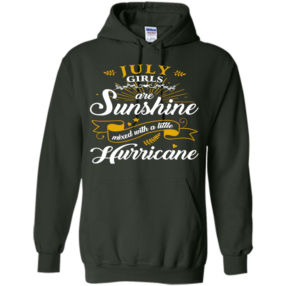 July Girl Are Sunshine Mixed With a Little Hurricane