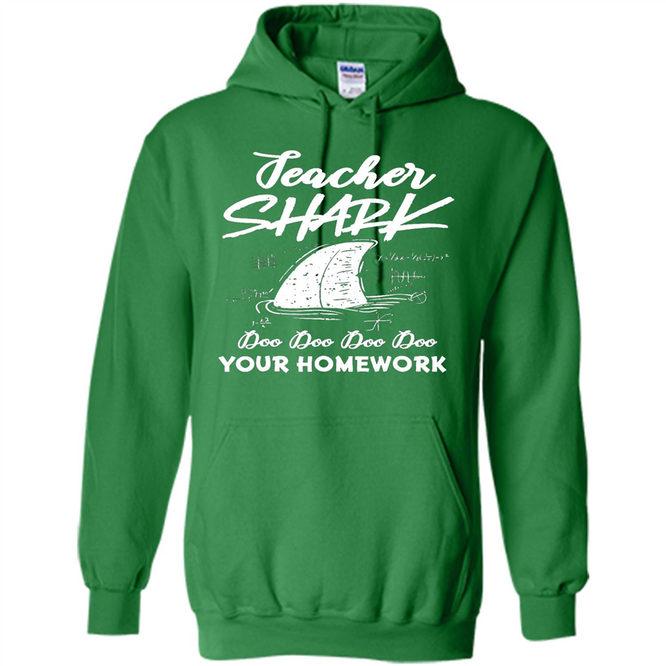 Teacher Shark Doo Doo Doo Your Homework Shirt Ladies' Boyfriend