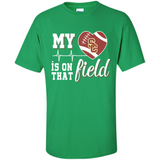 USC Trojans Football My Heart is on that Field - Shirt