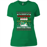 Merry Christmas Shitter Full Christmas Tree Snowman PING PONG