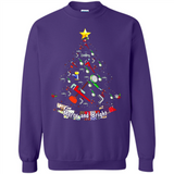 Merry And Bright Plumber Christmas Tree Shirt PINGPONG - Sweatshirt