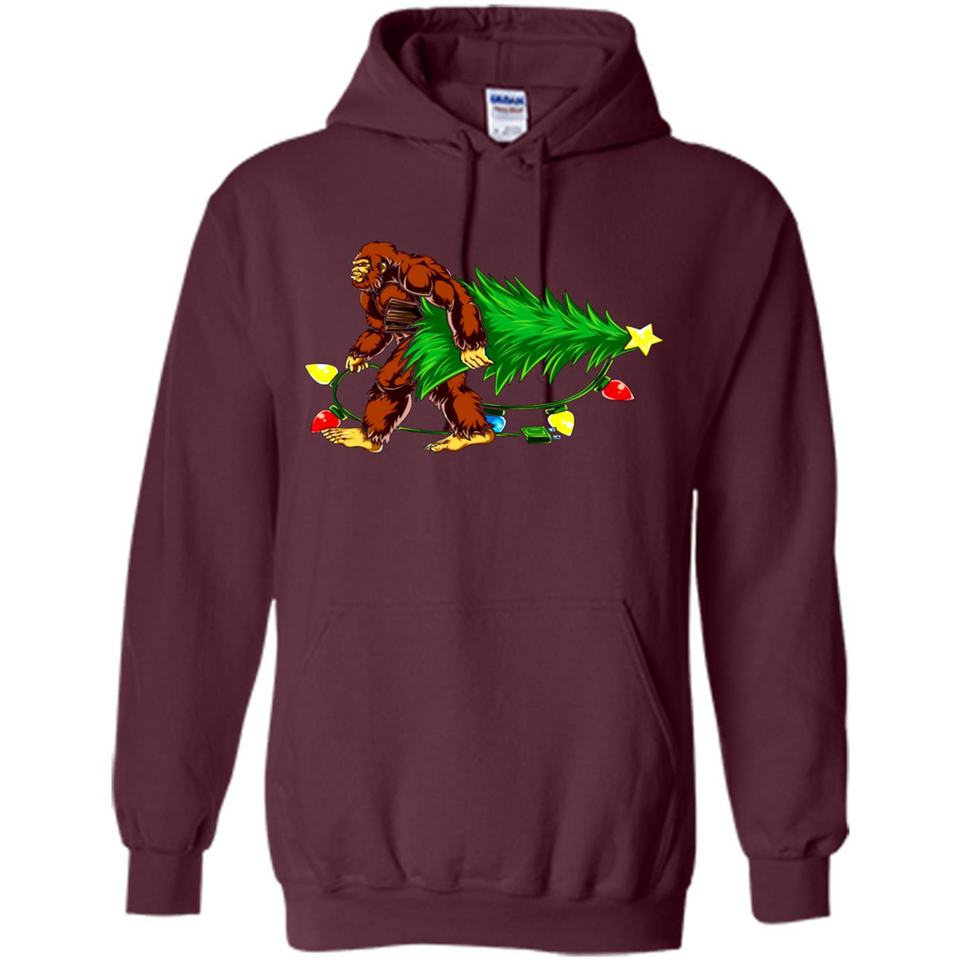 Hugging Christmas Tree Bigfoot PING PONG