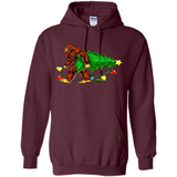 Hugging Christmas Tree Bigfoot PING PONG