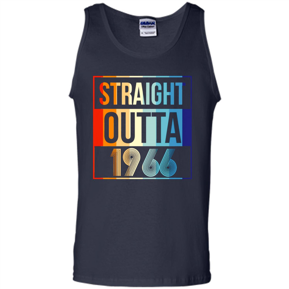 Retro Straight Outta 1966 52 Years Old - Tank Top