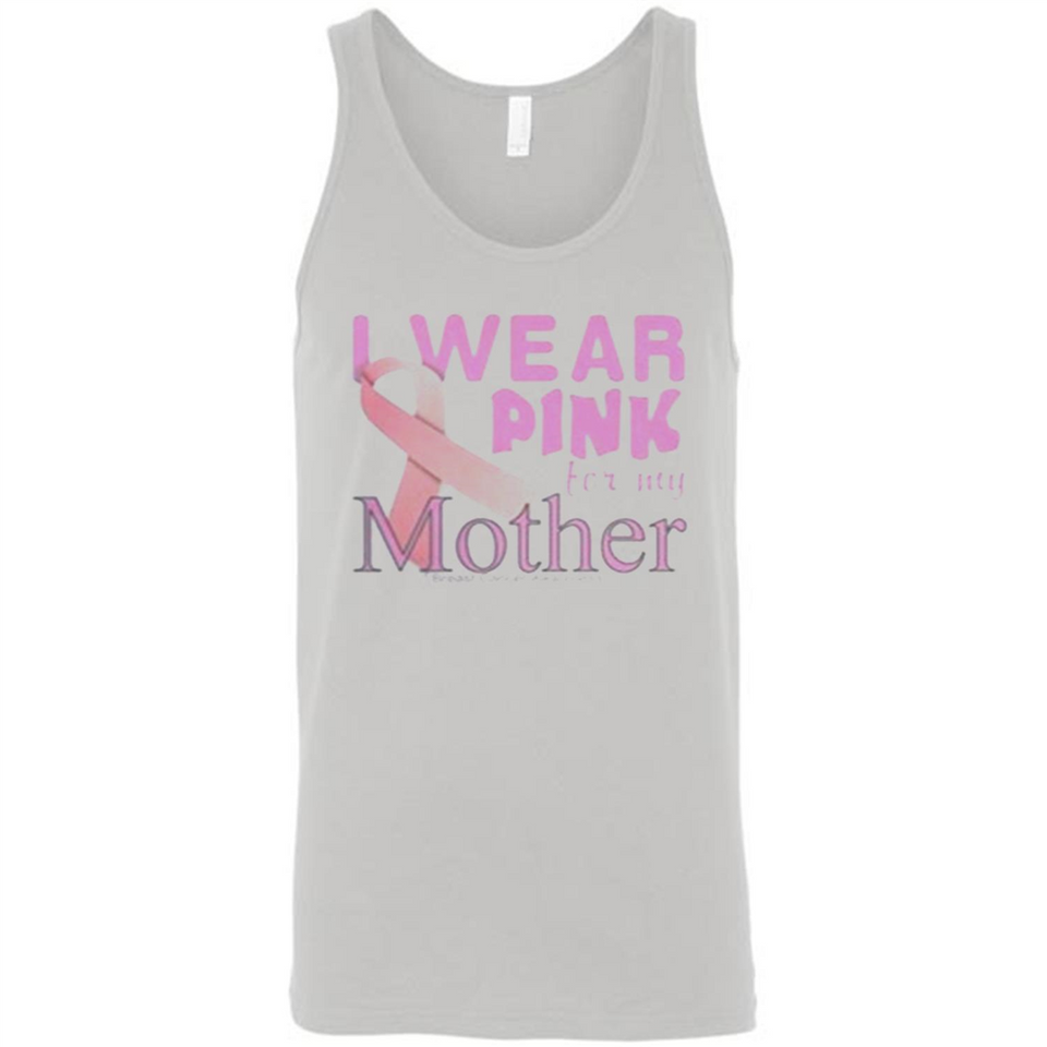 Breast cancer awareness mother - Canvas Unisex Tank