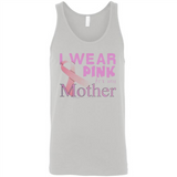 Breast cancer awareness mother - Canvas Unisex Tank