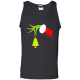 Funny Grinch Hand Holding Christmas Tree Ornament Christmas PING PONG