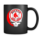 Grateful Dead Steal Your Face For Boston Red Sox Fans PING PONG