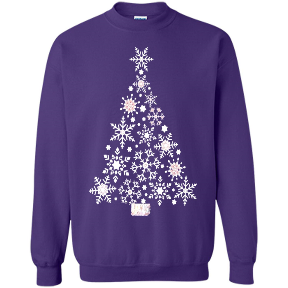 Winter Snowflake White Christmas Tree