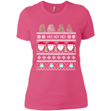 Ugly Merry Christmas Tree Santa Snowflakes