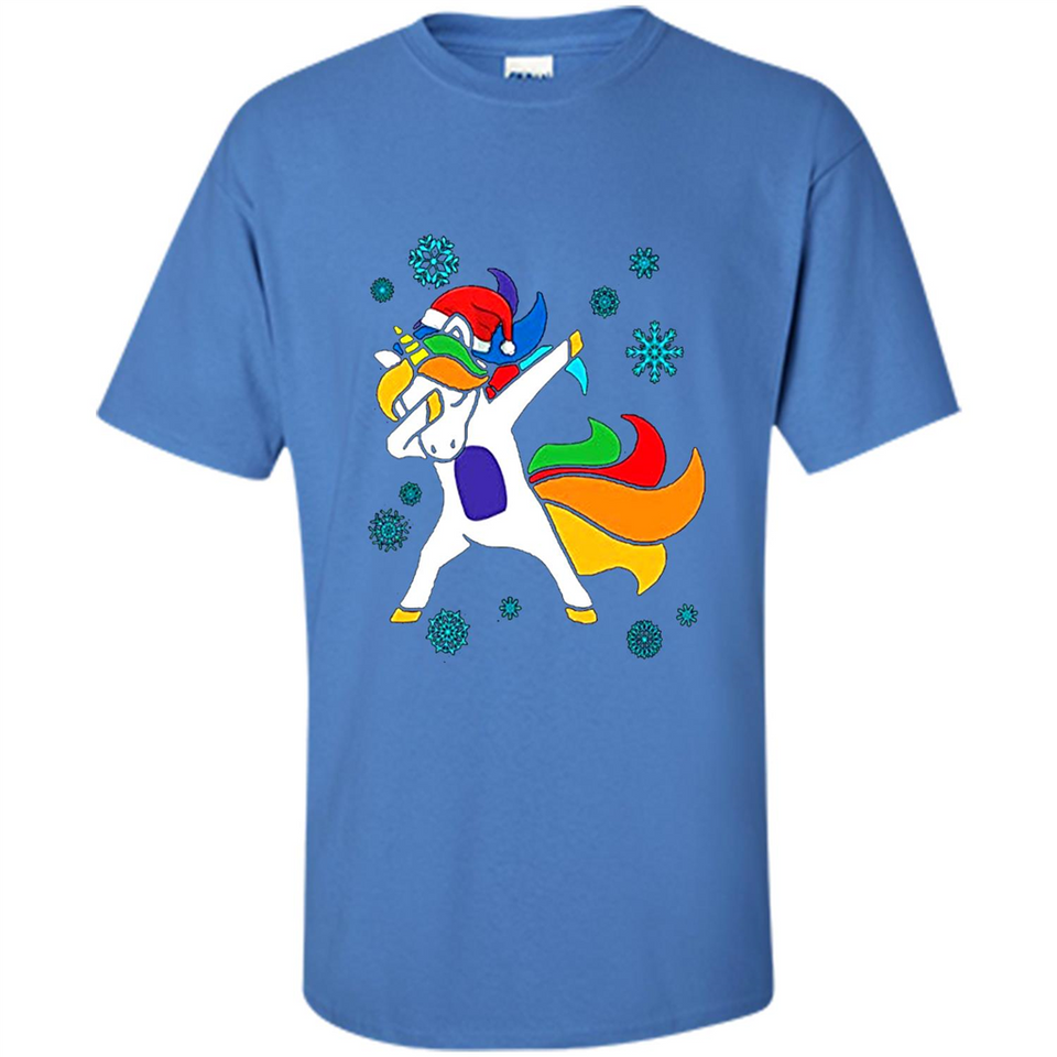 Christmas Dabbing Unicorn - Shirt
