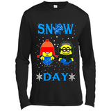 Snow Day Shirt For Detroit Lions Vs Minion Fans pingpong