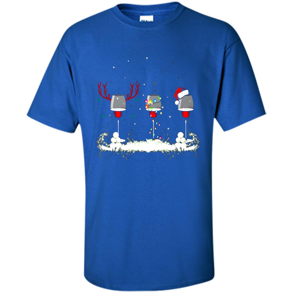 Christmas Red Wine - Merry Xmas T-Shirt - Shirt