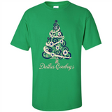 Dallas Cowboys NFL Football Team Logo Christmas Tree T-Shirt - Shirt