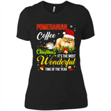 Pomeranian Coffee Wonderful Christmas