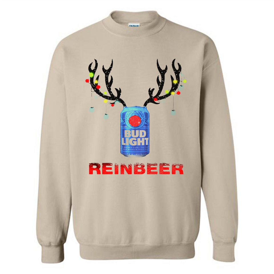 Bud light reinbeer Christmas - Sweatshirt