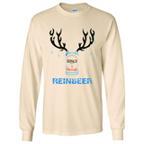 Busch Reinbeer Funny Beer Reindeer Christmas Sweatshirt - Long Sleeve T-Shirt