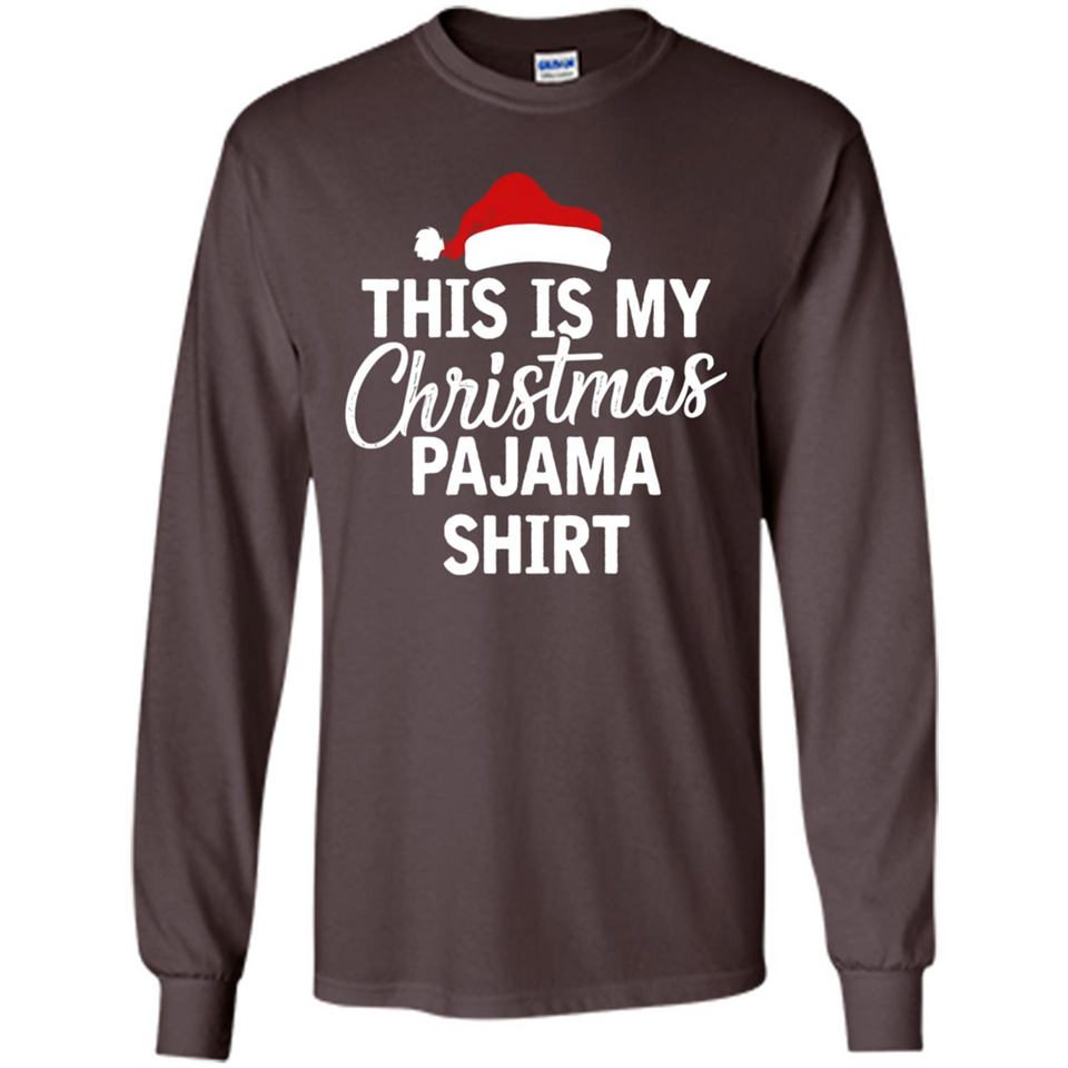 This Is My Christmas Pajama Family Matching - Long Sleeve T-Shirt