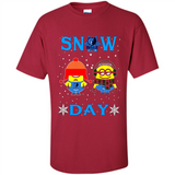 Snow Day Shirt For Memphis Grizzlies Vs Minion Fans pingpong