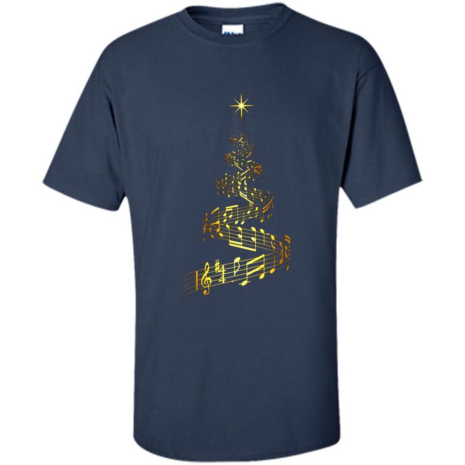 Music Note Christmas Tree Xmas Music Lover Mug PINGPONG - Shirt