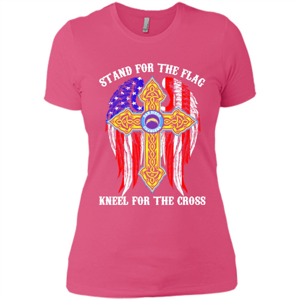 Chargers - stand for the flag kneel for the cross