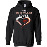 This Woman love Browns NFL football team - Hoodie