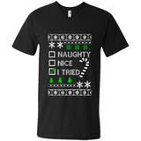Naughty Nice I Tried Christmas sweatshirt PINGPONG