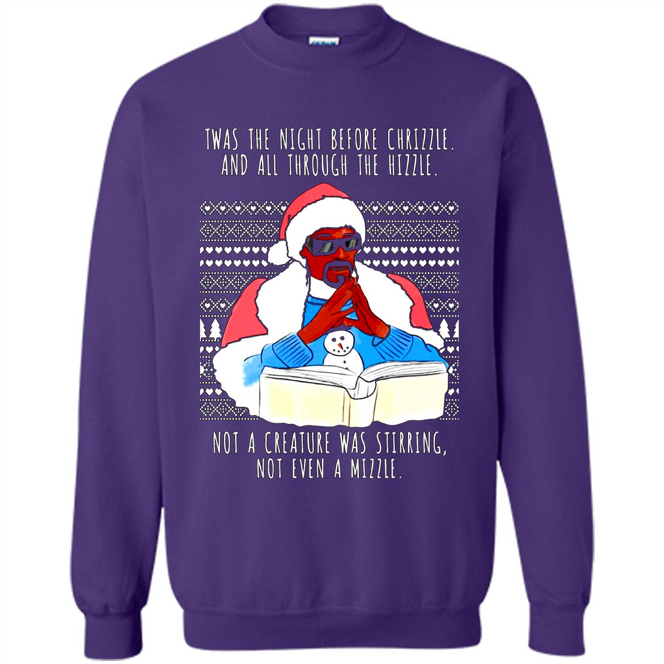 Snoop Dogg Ugly Christmas - Twas The Night Before Chrizzle And All Through The Hizzle