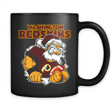 Grumpy Santa Claus Washington Redskins Football Team PINGPONG