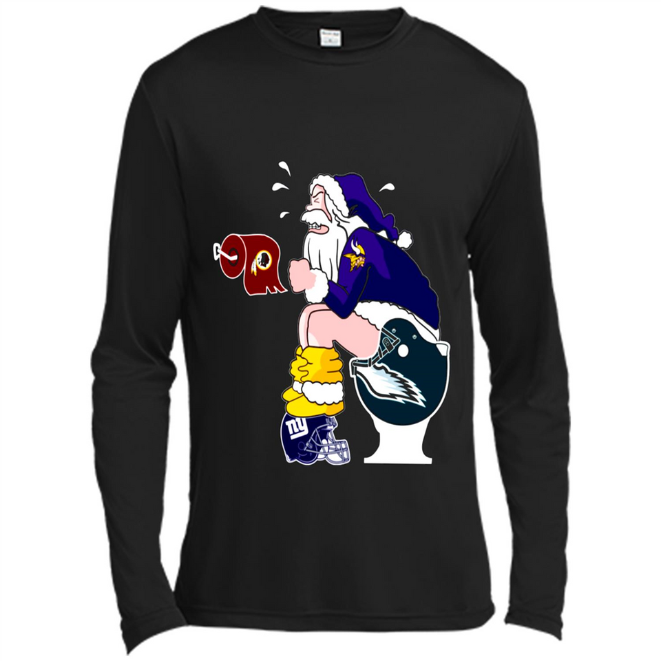Minnesota Vikings Toilet Santa Claus PINGPONG