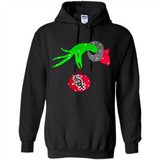 GRINCH HAND HOLDING CHICAGO WHITE SOX GLITTER CHRISTMAS PINGPONG