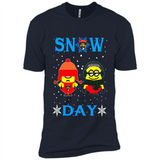 Snow Day Shirt For Florida Panthers Vs Minion Fans pingpong
