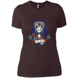 Brooklyn Nets Halloween The Nightmare Before Christmas - Ladies' Boyfriend T-Shirt