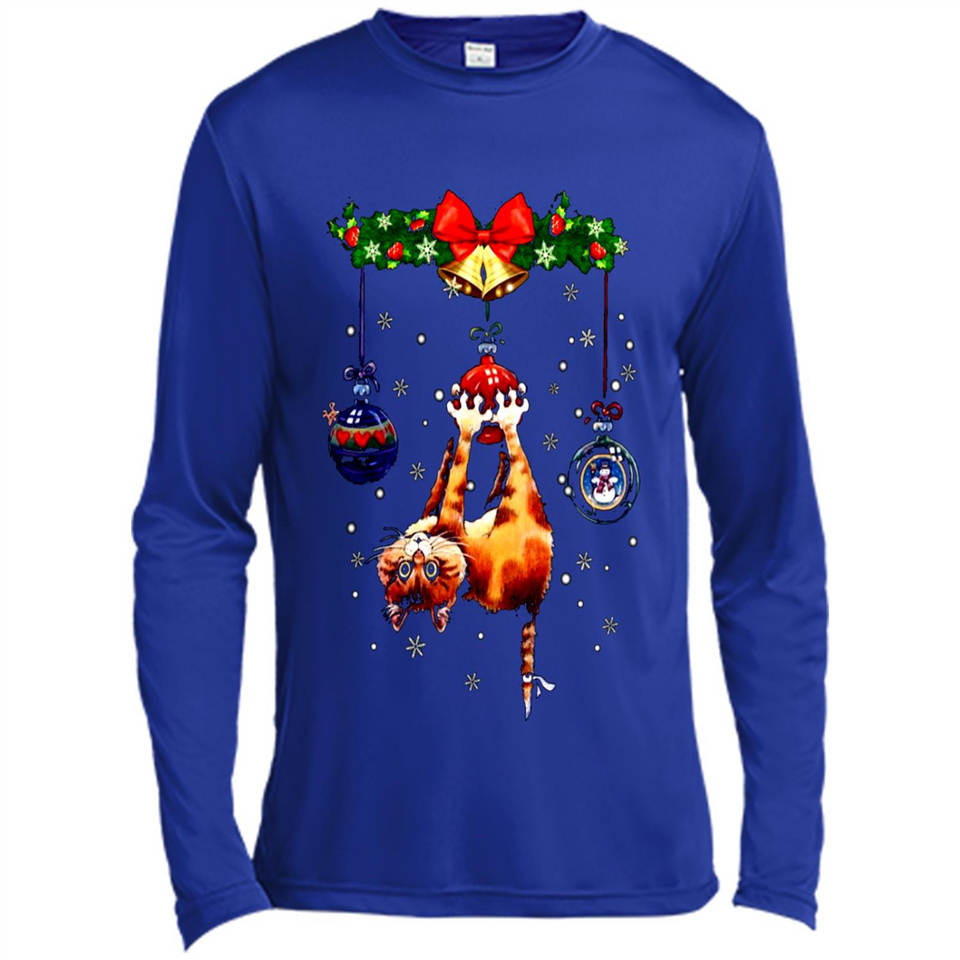 Merry Christmas Funny Cat Christmas sweater, sweater PINGPONG