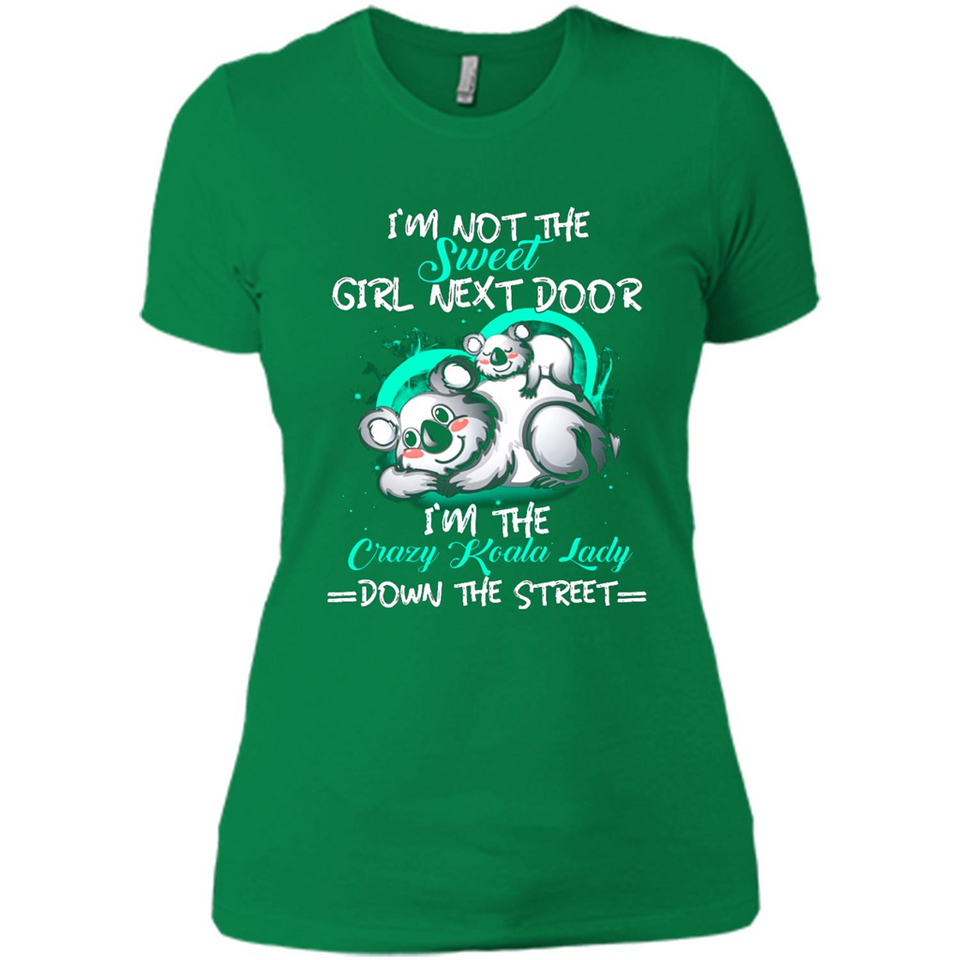 Koalas Down The Street T Shirt PINGPONG - Ladies' Boyfriend T-Shirt