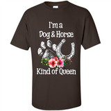 I'm A Dog & Horse Shirt Animal Lover Gift