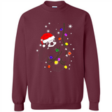 Cute Christmas Choloepus Sloth Santa Led Light Mug - Sweatshirt