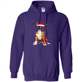 Christmas Lights Boxer Dog Funny Xmas Sweatshirt - Hoodie